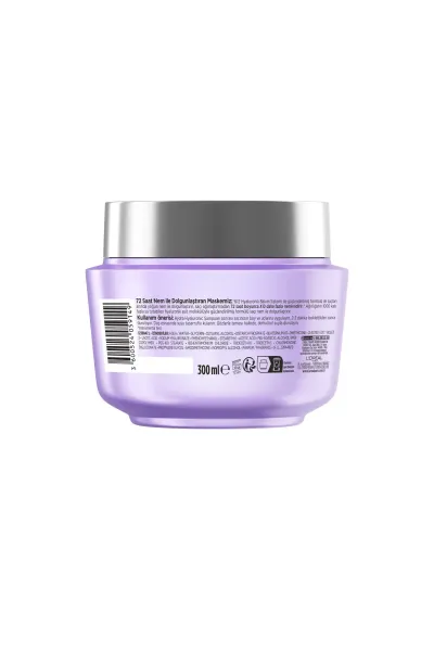 L'Oréal Paris Elseve Hydra [Hyaluronic] 72 Saat Nem ile Dolgunlaştıran Maske 300ml 275549