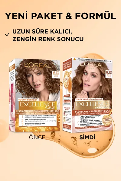 L'Oreal Paris L'oréal Paris Excellence Intense 6.13 Mocha Kahve Saç Boyası 275639