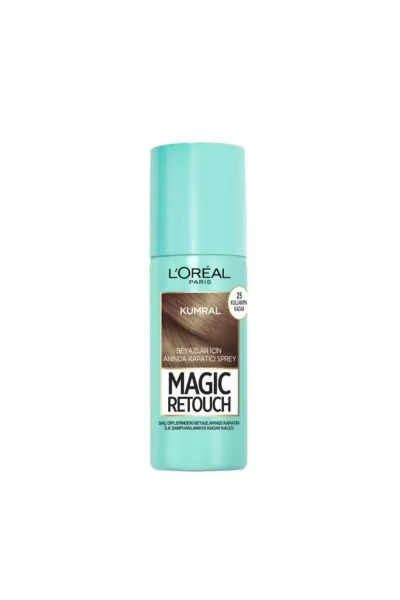 Loreal Paris Magic Retouch Beyazlar İçin Anında Kapatıcı Sprey Kumral 75 ml 275603