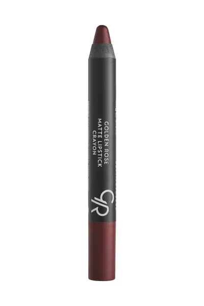 Matte Lipstick Crayon - 01 Chocolate Brown - Mat Kalem Ruj 253170