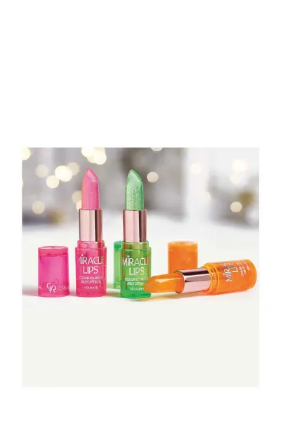 Miracle Lips Color Change Jelly Lipstick 102 Bright Pink 252731