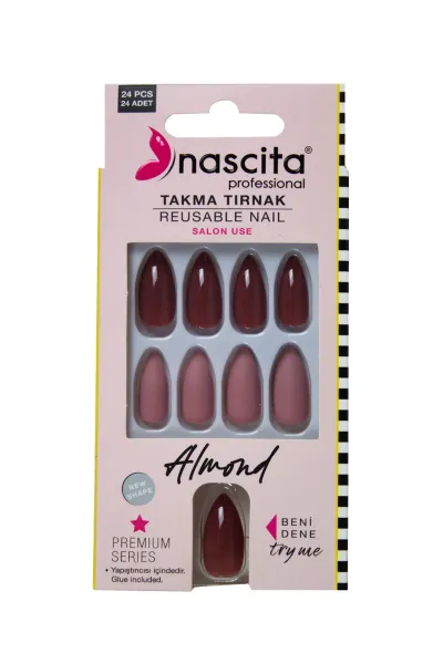 Nascita 24'lü Almond Renkli Takma Tırnak - 151 306829