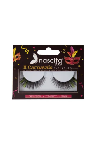Nascita Carnavale Serisi Renkli Takma Kirpik - 130 303203