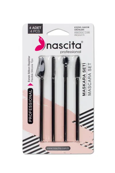 Nascita Silikon Tasarım Maskara Seti 4'lü - 17 306485
