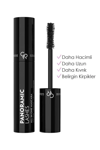 Panoramic Lashes All in One Mascara - Black - Uzunluk Veren Maskara 252154