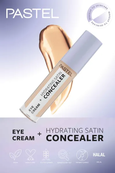 Pastel Eye Cream + Hydrating Satin Concealer - Göz kremi + Göz Altı Kapatıcısı 65 Honeybun 250965