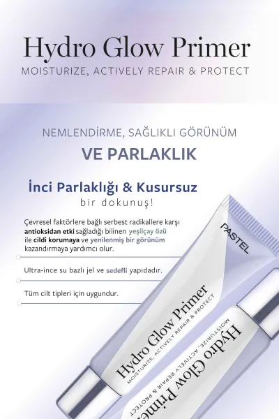 Pastel Hydro Glow Primer - Aydınlatıcı ve Nemlendirici Makyaj Bazı 250960