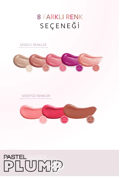 Pastel Plump Up Extra Hydrating Plumping Gloss - Dolgunlaştıran Dudak Parlatıcısı 207 Mariposa 268698
