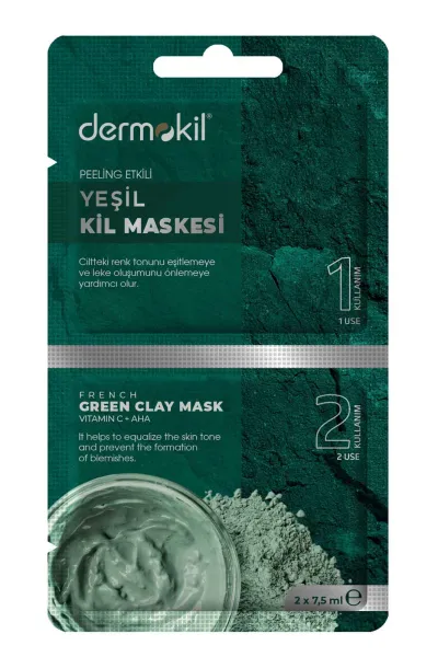 Peeling Etkili Yeşil Kil Maske 15ml 262787