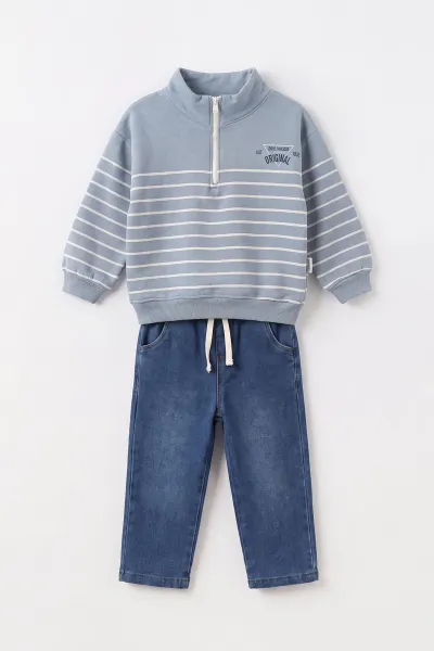 indigo-1-5-yas-3-ip-sardonlu-balikci-yaka-sweatli-likrali-kot-pantolonlu-erkek-cocuk-kislik-takim-495960