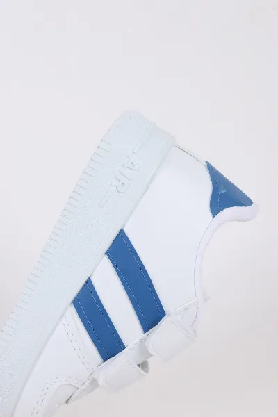 İndigo (30-35 Filet)Kalın Taban Delikli Cırtlı Şerit Çizgili Çocuk Spor Ayakkabı 351442