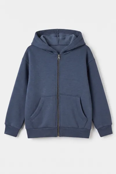 indigo-5-12-yas-baskisiz-fermuarli-kapusonlu-3-ip-sardonlu-erkek-cocuk-sweatshirt-483576