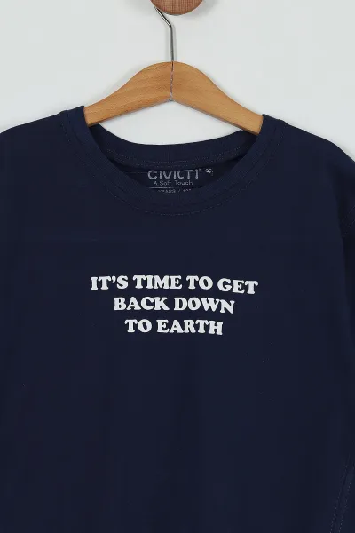 İndigo (7-10 Yaş) Back Down Kolyeli Erkek Çocuk Takım 250937