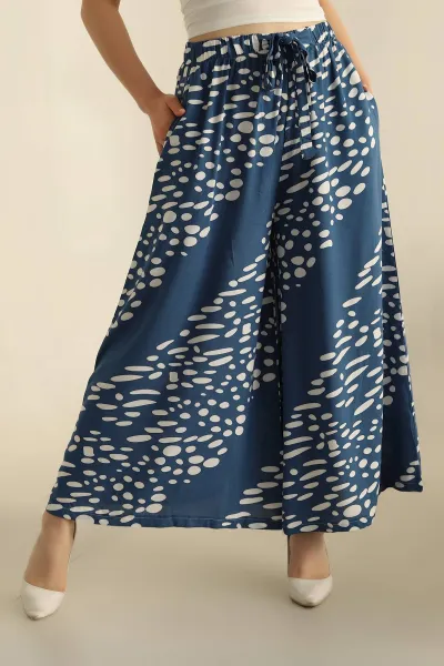 indigo-bel-lastikli-bol-paca-desenli-pantolon-271182