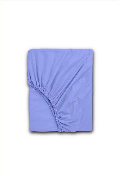 160x200 Mavi Bella Home Ranforce Lastik Çarşaf Seti 205407