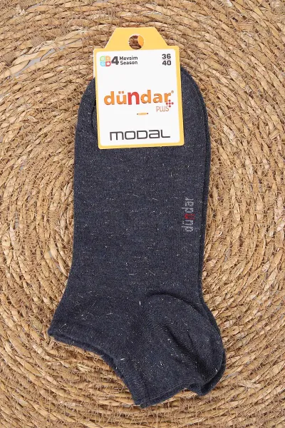 İndigo Dört Mevsim Kadın Modal Soket Patik Çorap (36-40) 477125