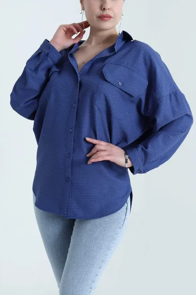 indigo-gofre-kumas-kadin-gomlek-tunik-456628