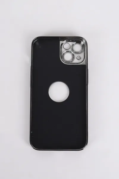 İndigo iPhone 13 Pro Uyumlu Delux Serisi Kamera Korumalı Deri Desenli Premium Telefon Kılıfı 348567