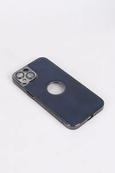 İndigo iPhone 13 Pro Uyumlu Delux Serisi Kamera Korumalı Deri Desenli Premium Telefon Kılıfı 348567