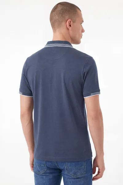 İndigo Oysho Kumaş Polo Yaka Erkek Tişört 462541