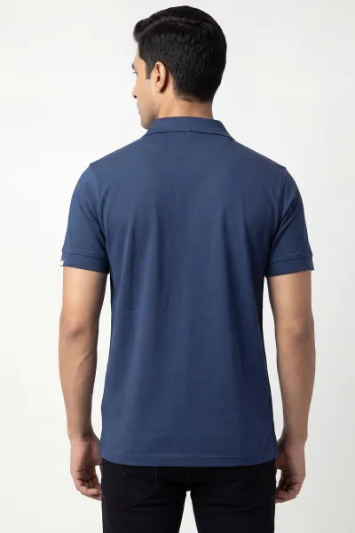 İndigo Polo Yaka Erkek Tişört 435468