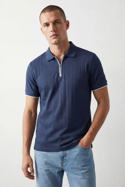 indigo-polo-yaka-yarim-fermuarli-erkek-tisort-435367