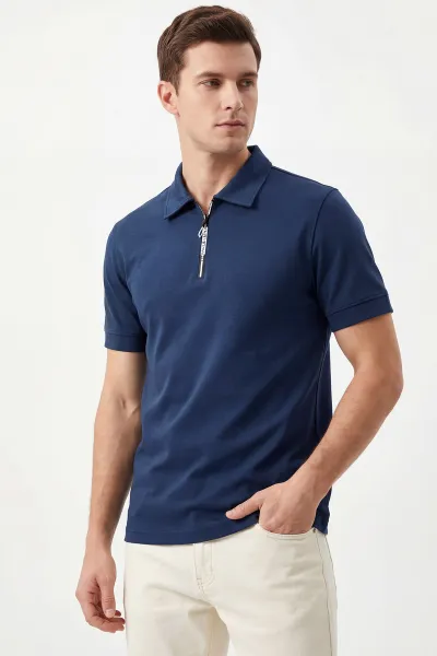 indigo-polo-yaka-yarim-fermuarli-erkek-tisort-435574