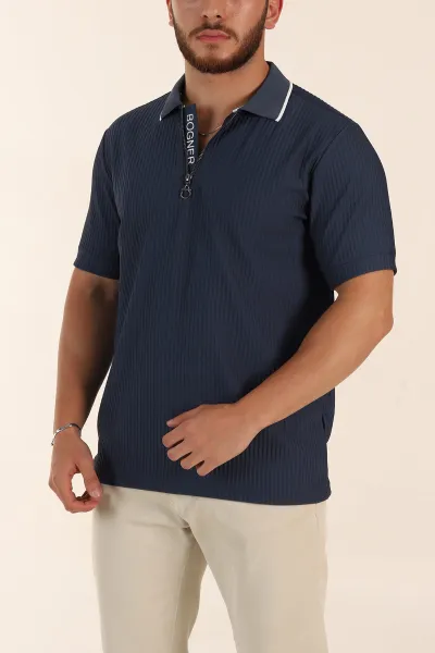 indigo-relaxed-fit-cizgili-fermuarli-polo-yaka-erkek-tisort-370340
