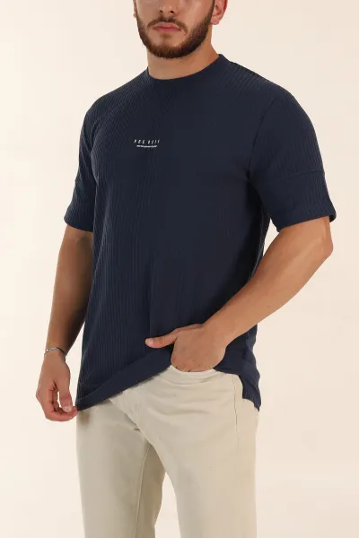 indigo-relaxed-fit-dokulu-yazi-detayli-erkek-tisort-370310