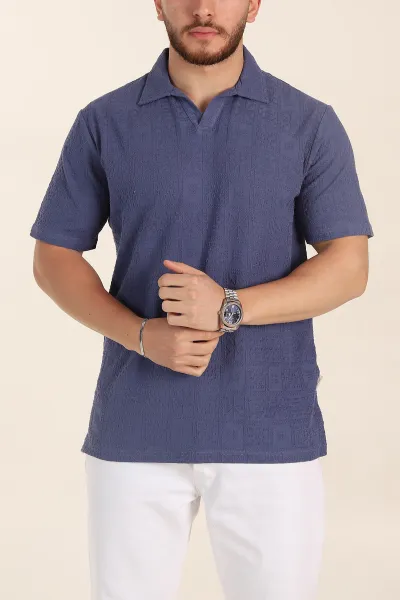 indigo-relaxed-fit-kabartma-desenli-patli-polo-yaka-erkek-tisort-358024