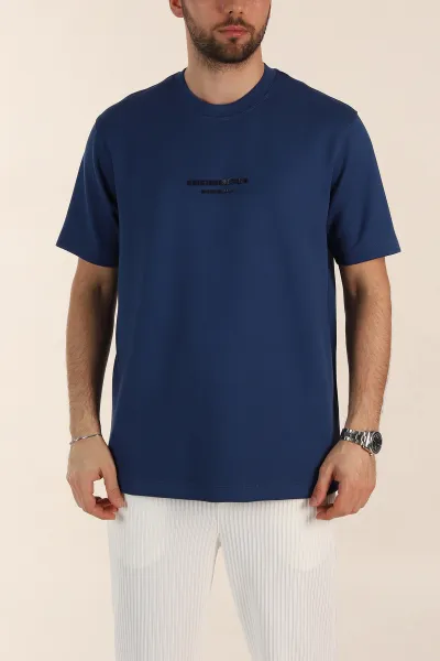 indigo-relaxed-fit-kabartma-yazi-detayli-erkek-tisort-358650