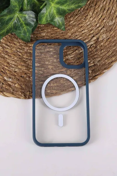 İndigo TeknoCase İPhone 11 Uyumlu Clear Lüx Case Serisi Lens Hediyeli Sert Silikon Telefon Kılıfı 430681