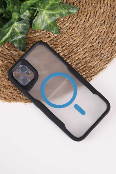 İndigo TeknoCase İphone 11 Uyumlu Matte Guard Serisi Lens Korumalı Silikon Telefon Kılıfı 472436