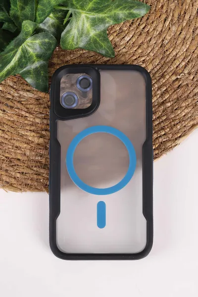 İndigo TeknoCase İphone 11 Uyumlu Matte Guard Serisi Lens Korumalı Silikon Telefon Kılıfı 472436