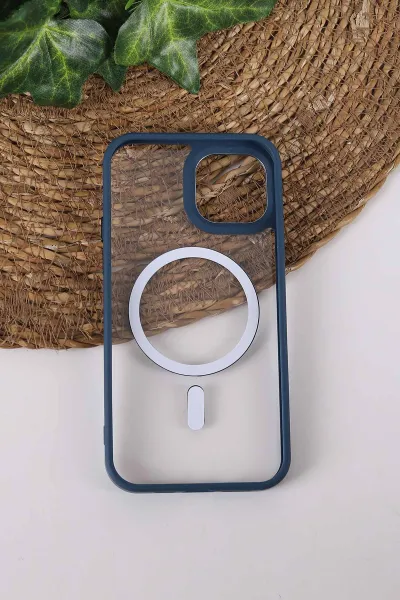 İndigo TeknoCase İPhone 12 Uyumlu Clear Lüx Case Serisi Lens Hediyeli Sert Silikon Telefon Kılıfı 430687