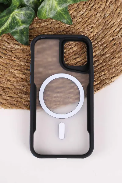 İndigo TeknoCase İphone 12 Uyumlu Matte Guard Serisi Lens Korumalı Silikon Telefon Kılıfı 472443