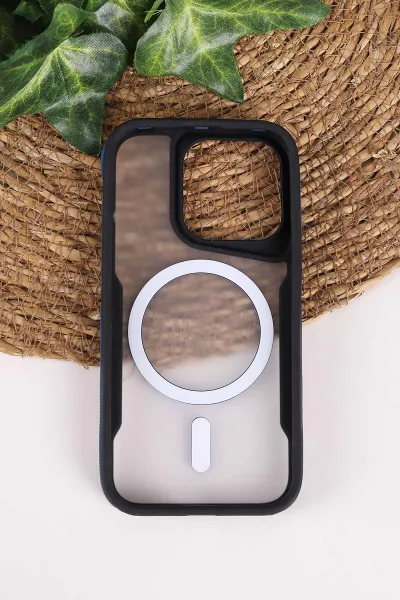 İndigo TeknoCase İphone 15 Pro Uyumlu Matte Guard Serisi Lens Korumalı Silikon Telefon Kılıfı 472456