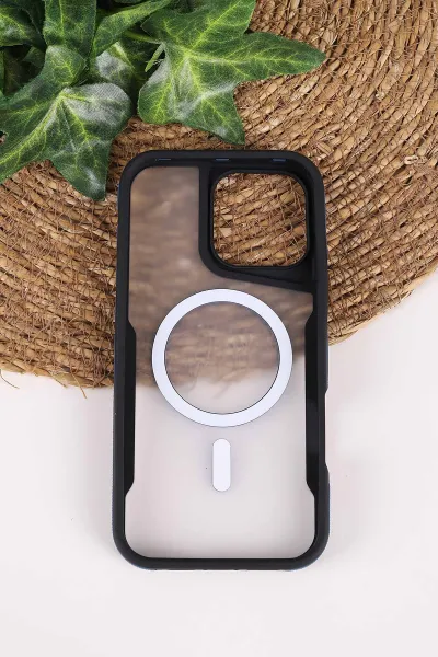 İndigo TeknoCase İphone 16 Pro Max Uyumlu Matte Guard Serisi Lens Korumalı Silikon Telefon Kılıfı 472490