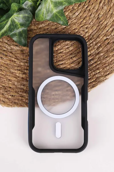İndigo TeknoCase İphone 16 Pro Uyumlu Matte Guard Serisi Lens Korumalı Silikon Telefon Kılıfı 472479