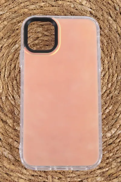 İphone 11 Uyumlu Hologram Işığa Göre Renk Efektli Silikon Telefon Kılıfı 437561