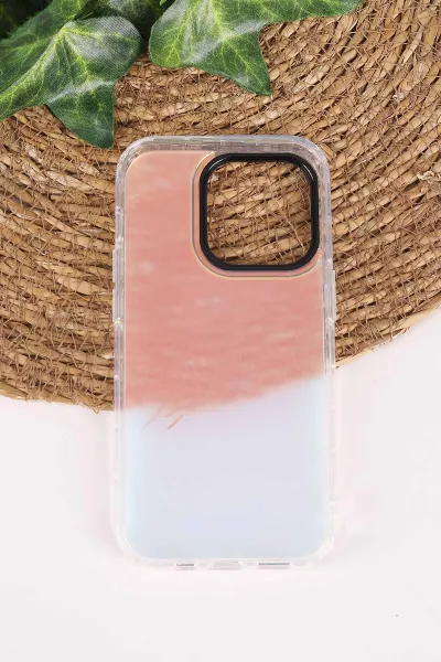 İphone 14 Pro Uyumlu Hologram Işığa Göre Renk Efektli Silikon Telefon Kılıfı 472529