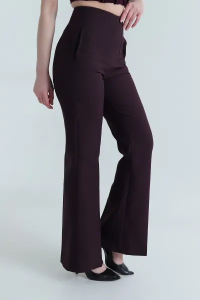 İspanyol Paça Double Kadın Pantolon 463336