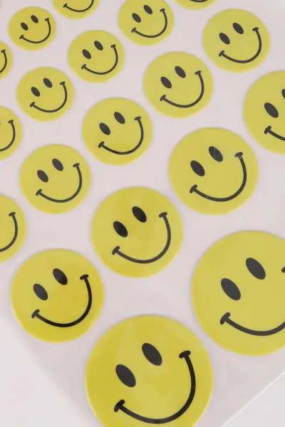 Kabartmalı A4 Boyut Karışık Yapışkan Çıkartmalar Sticker Seti 474197