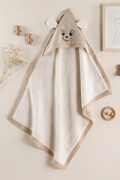 kahve-0-12-aynakisli-kulakli-wellsoft-triko-bebek-battaniye-476440