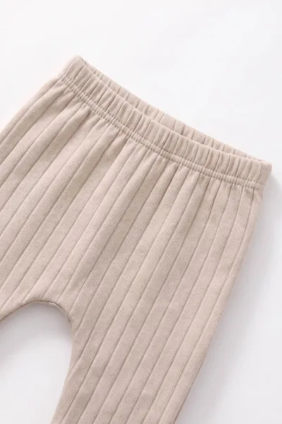 Kahve (0-9 Ay) Tavşan Baskılı  Raporlu  Bebek Takım 480472