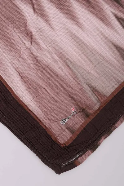 Kahve 80X200 Dijital Desenli Müslin Şal 431815