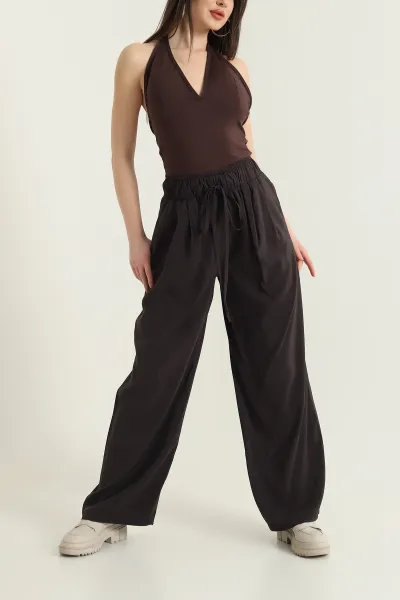 kahve-beli-lastikli-modal-kadin-pantolon-429346