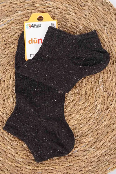 Kahve Dört Mevsim Kadın Modal Soket Patik Çorap (36-40) 477122
