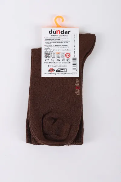 Kahve Dört Mevsim Unisex Modal Çorap (36-40) 423044