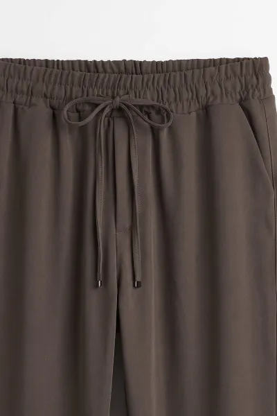 Kahve Double Kumaş Ceketli Erkek İkili Takım 497749